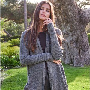 Barefoot Dreams CozyChic Lite Gray Cardigan